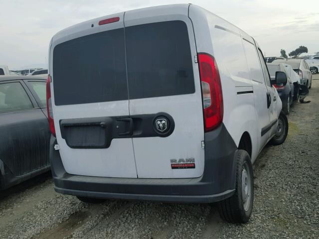 ZFBERFAT2F6A88570 - 2015 RAM PROMASTER WHITE photo 4