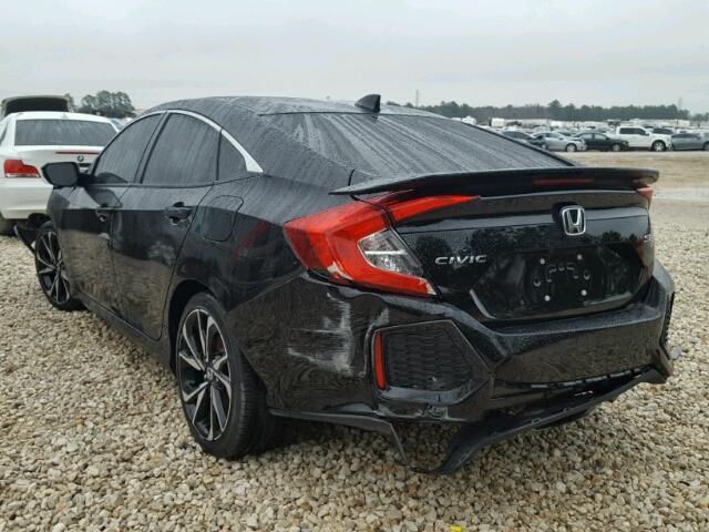 2HGFC1E5XHH700371 - 2017 HONDA CIVIC SI BLACK photo 3