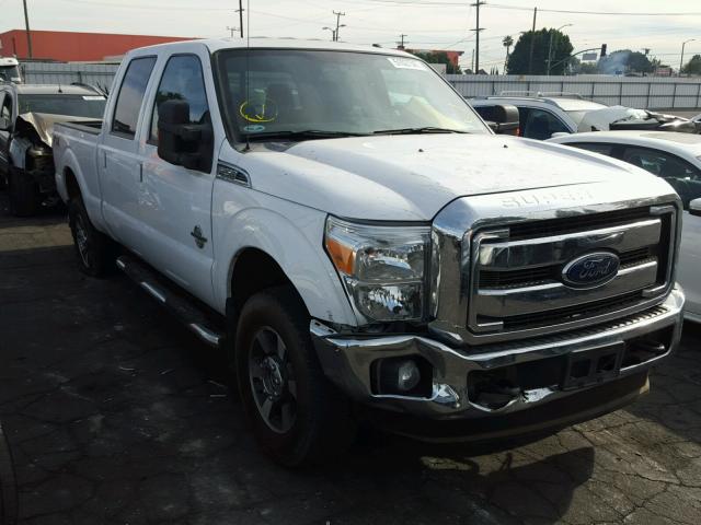 1FT7W2BT9GEB95223 - 2016 FORD F250 SUPER WHITE photo 1