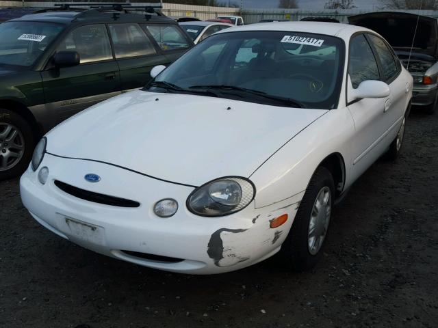 1FALP52U8VA129648 - 1997 FORD TAURUS GL WHITE photo 2