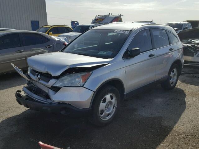 3CZRE38319G701688 - 2009 HONDA CR-V LX SILVER photo 2