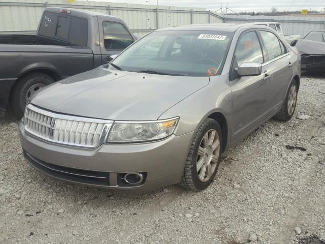 3LNHM26T38R639940 - 2008 LINCOLN MKZ GRAY photo 2