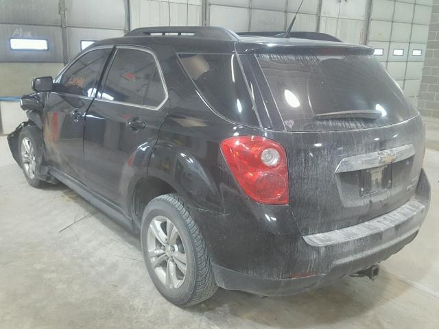 2GNALDEK9D6145586 - 2013 CHEVROLET EQUINOX LT BLACK photo 3