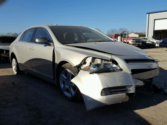 1G1ZB5EB5AF217852 - 2010 CHEVROLET MALIBU LS SILVER photo 1