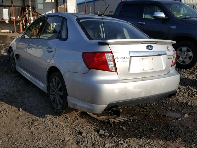 JF1GE7G62AG510450 - 2010 SUBARU IMPREZA WR SILVER photo 3