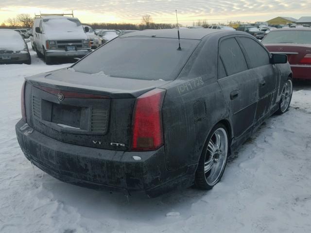 1G6DM57N130152865 - 2003 CADILLAC CTS BLACK photo 4