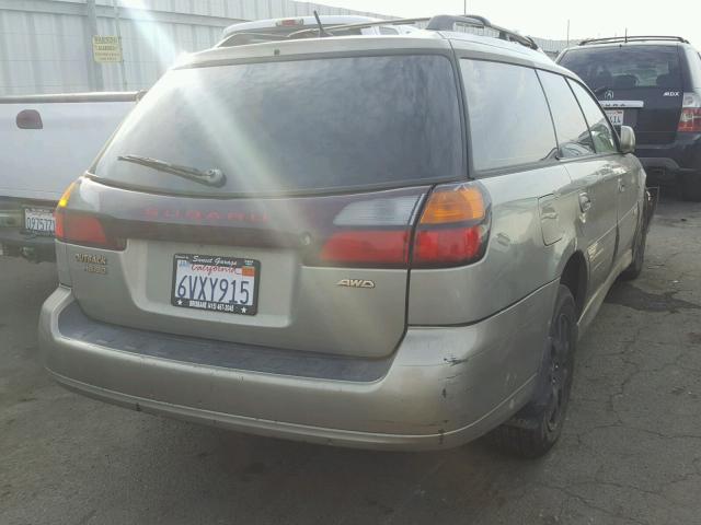 4S3BH896037624271 - 2003 SUBARU LEGACY OUT GRAY photo 4