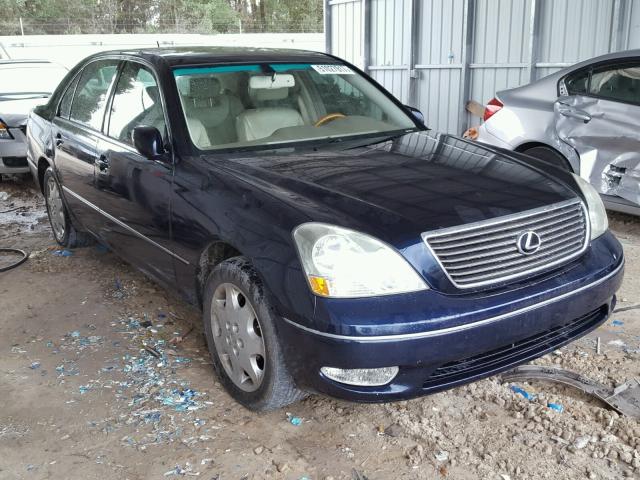 JTHBN30F510045726 - 2001 LEXUS LS 430 BLUE photo 1