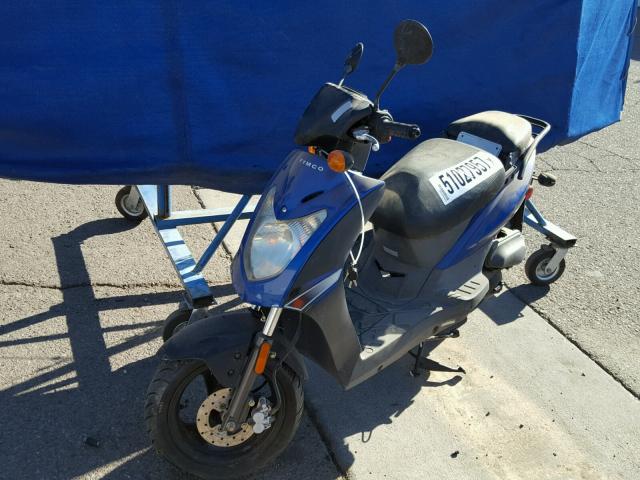 LC2U6A0319C000730 - 2009 KYMCO USA INC AGILITY 50 BLUE photo 2