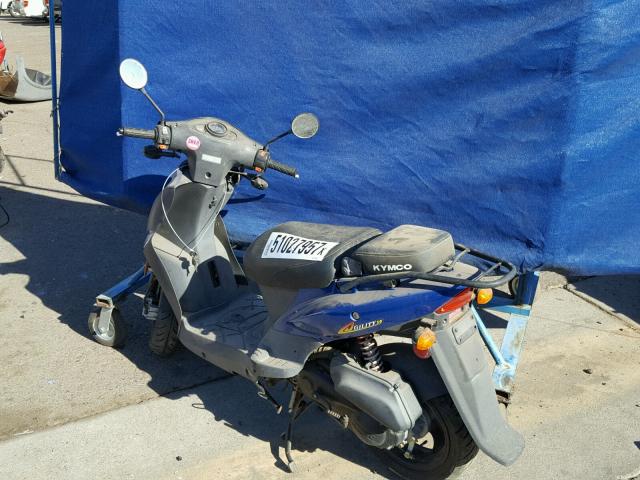 LC2U6A0319C000730 - 2009 KYMCO USA INC AGILITY 50 BLUE photo 3