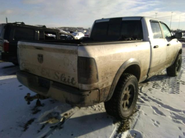 1C6RR7TT8HS739331 - 2017 RAM 1500 SLT SILVER photo 4