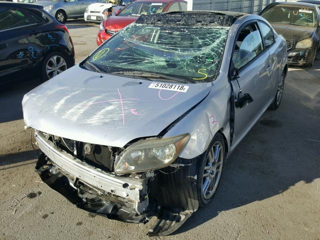 JTKDE177070210371 - 2007 TOYOTA SCION TC 银色 照片 2