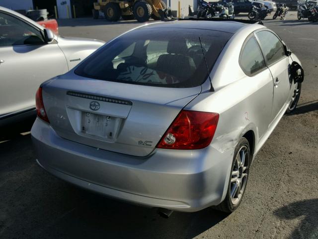JTKDE177070210371 - 2007 TOYOTA SCION TC 银色 照片 4