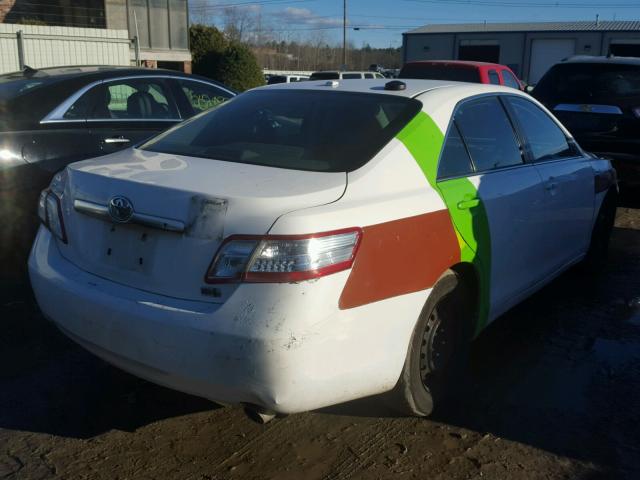 4T1BB3EK2BU142372 - 2011 TOYOTA CAMRY HYBR WHITE photo 4