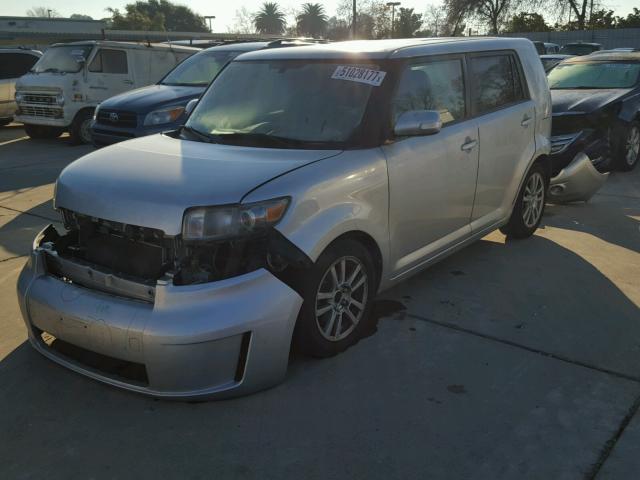 JTLKE50E281008419 - 2008 TOYOTA SCION XB 银色 照片 2