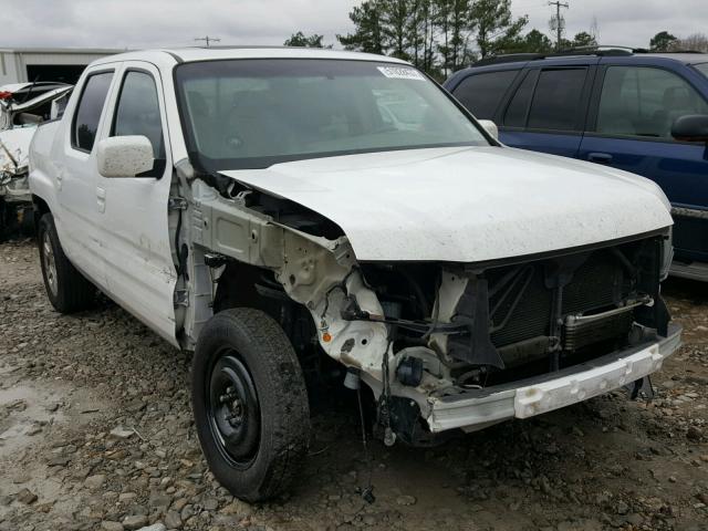 2HJYK16538H511646 - 2008 HONDA RIDGELINE WHITE photo 1