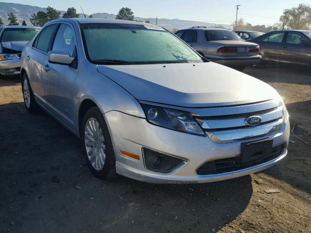 3FADP0L35AR223676 - 2010 FORD FUSION HYB SILVER photo 1