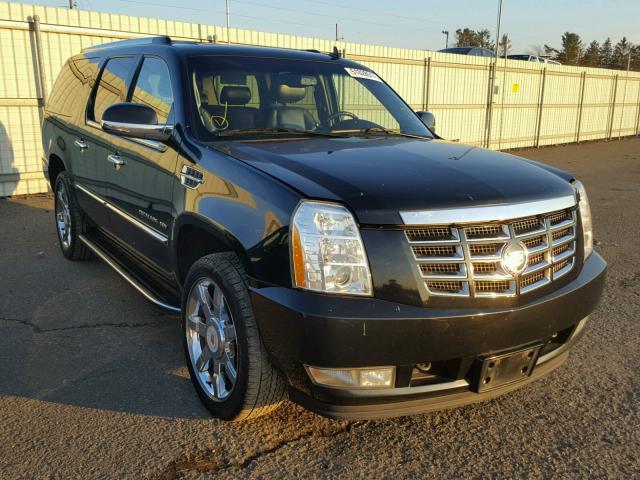 1GYS4HEFXBR190780 - 2011 CADILLAC ESCALADE E BLACK photo 1