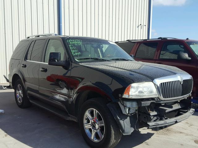 5LMEU68H84ZJ21201 - 2004 LINCOLN AVIATOR BLACK photo 1