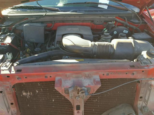 1FTEX18L5VNB30601 - 1997 FORD F150 RED photo 7