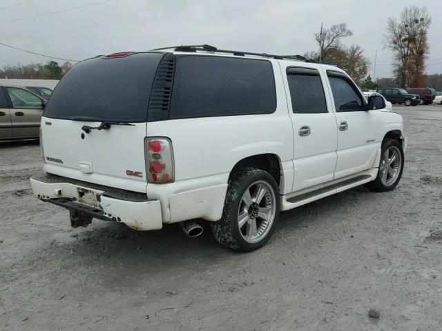 1GKFK66U93J339442 - 2003 GMC YUKON XL D WHITE photo 4