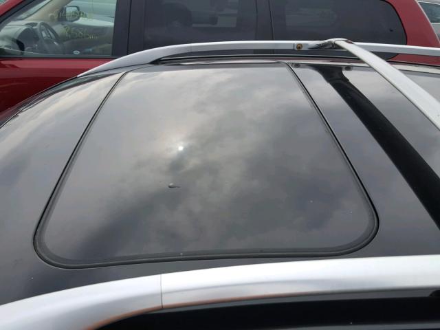 JNKAJ09F08M356458 - 2008 INFINITI EX35 BASE BLACK photo 9