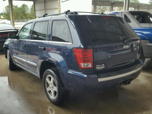 1J4HR58205C731278 - 2005 JEEP GRAND CHER BLUE photo 3