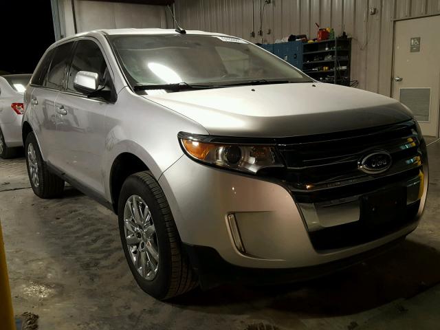 2FMDK3KC7EBA26262 - 2014 FORD EDGE LIMIT SILVER photo 1