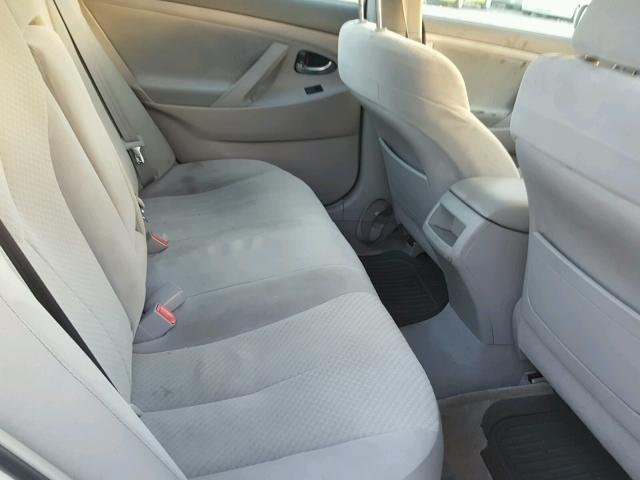 4T1BE46K69U856379 - 2009 TOYOTA CAMRY BASE SILVER photo 6