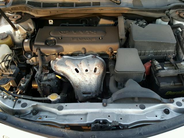 4T1BE46K69U856379 - 2009 TOYOTA CAMRY BASE SILVER photo 7