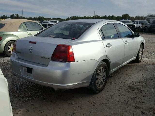 4A3AB36F18E014495 - 2008 MITSUBISHI GALANT ES GRAY photo 4