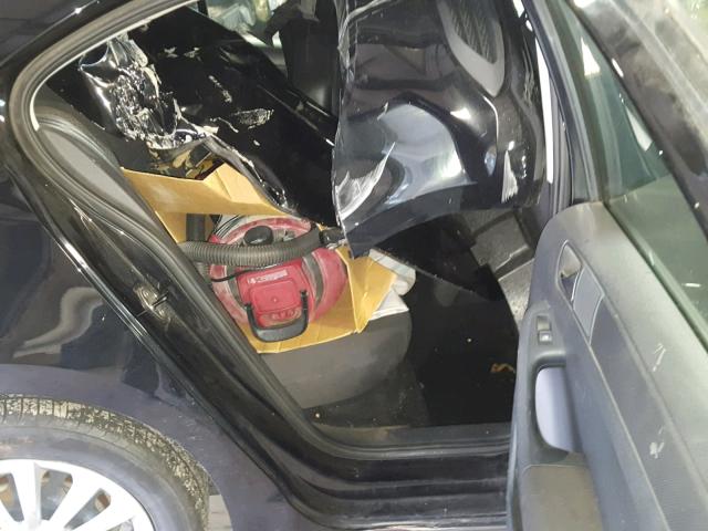 3VW1K7AJ9CM337621 - 2012 VOLKSWAGEN JETTA BASE BLACK photo 6