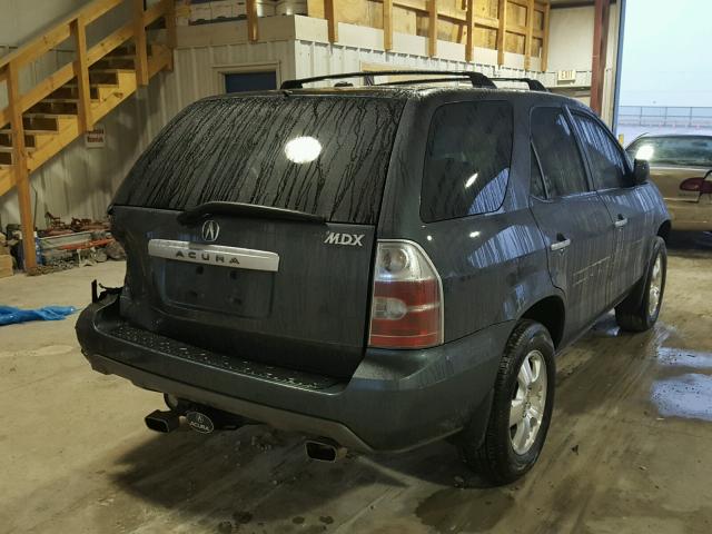 2HNYD18286H514549 - 2006 ACURA MDX GRAY photo 4