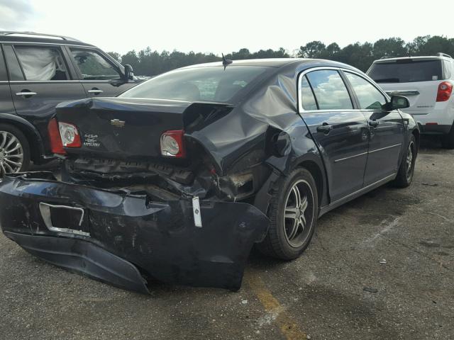 1G1ZH57B18F225291 - 2008 CHEVROLET MALIBU 1LT შავი ფოტო 4