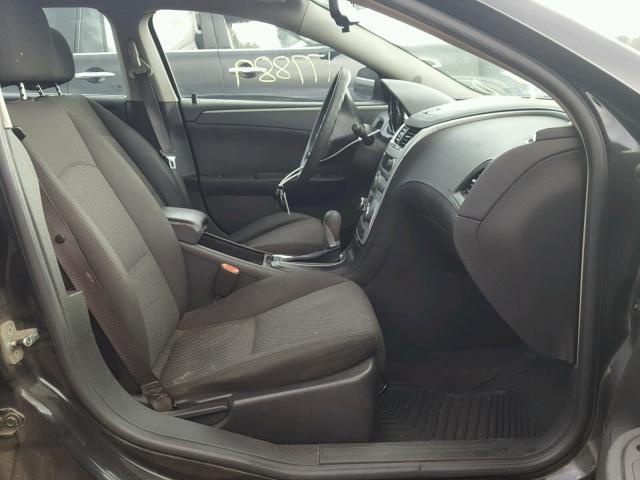 1G1ZH57B18F225291 - 2008 CHEVROLET MALIBU 1LT შავი ფოტო 5