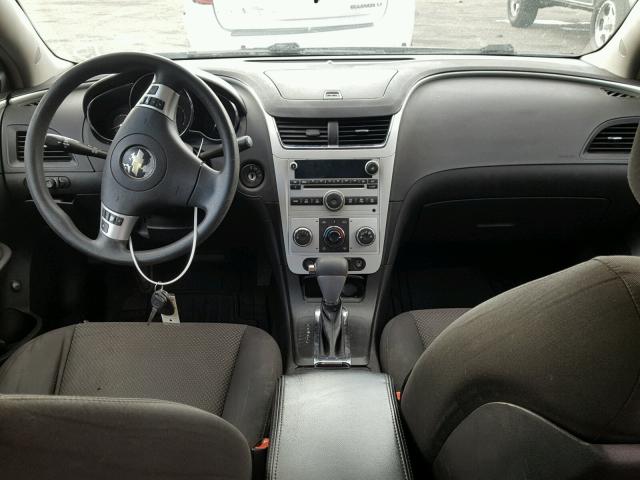 1G1ZH57B18F225291 - 2008 CHEVROLET MALIBU 1LT შავი ფოტო 9