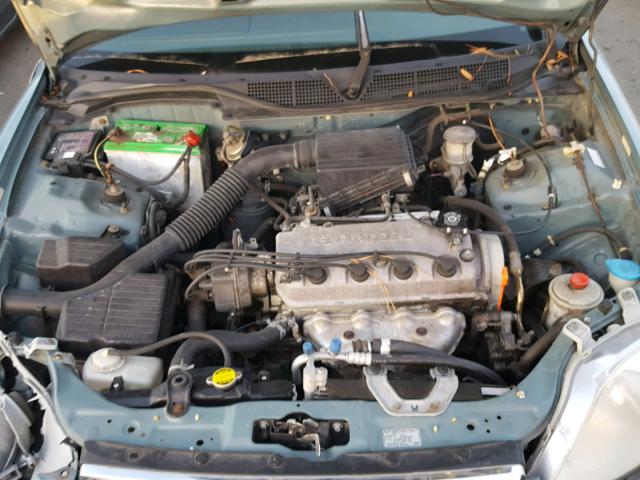 2HGEJ6615YH595992 - 2000 HONDA CIVIC BASE BLUE photo 7