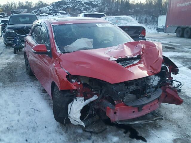 JM1BL1H41A1277782 - 2010 MAZDA SPEED 3 RED photo 1