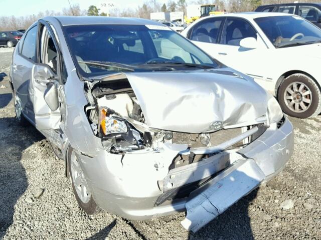 JTDKB20U040059511 - 2004 TOYOTA PRIUS SILVER photo 1