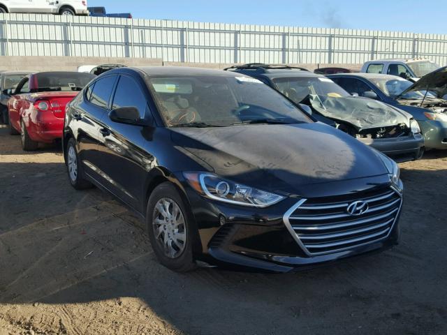 5NPD74LF1HH054278 - 2017 HYUNDAI ELANTRA SE BLACK photo 1