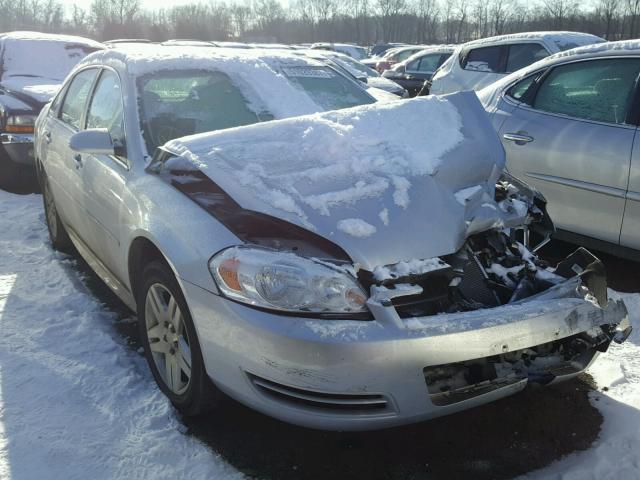 2G1WG5E36D1127554 - 2013 CHEVROLET IMPALA LT SILVER photo 1