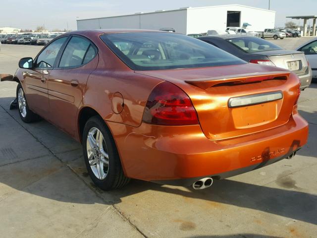 2G2WR524751176783 - 2005 PONTIAC GRAND PRIX ORANGE photo 3