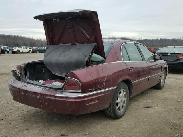 1G4CW54K4Y4244318 - 2000 BUICK PARK AVENU MAROON photo 4