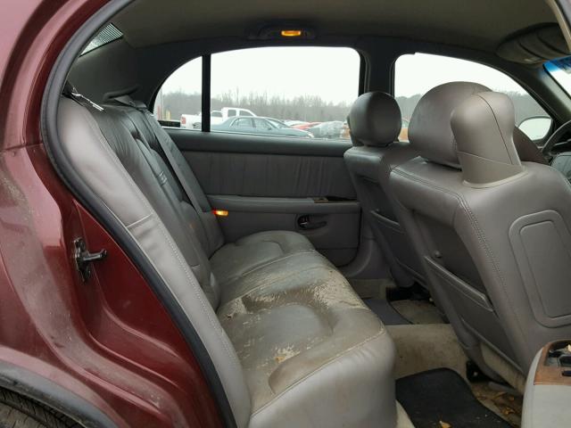 1G4CW54K4Y4244318 - 2000 BUICK PARK AVENU MAROON photo 6