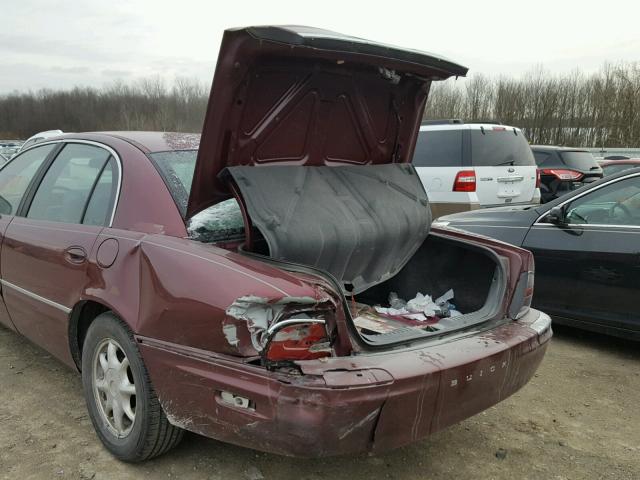 1G4CW54K4Y4244318 - 2000 BUICK PARK AVENU MAROON photo 9