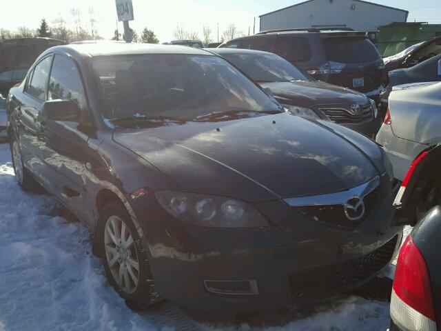 JM1BK32F271756276 - 2007 MAZDA 3 I GRAY photo 1