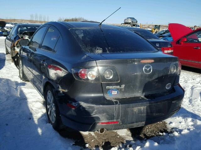 JM1BK32F271756276 - 2007 MAZDA 3 I GRAY photo 3