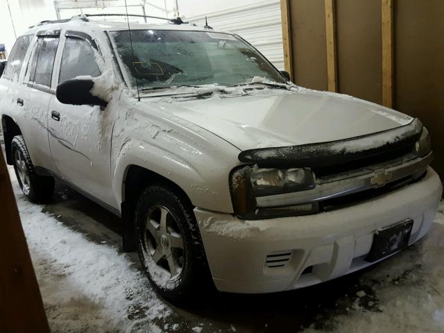 1GNDT13S952278622 - 2005 CHEVROLET TRAILBLAZE WHITE photo 1