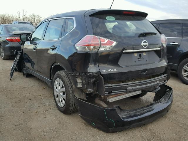 5N1AT2MV2GC780021 - 2016 NISSAN ROGUE S BLACK photo 3