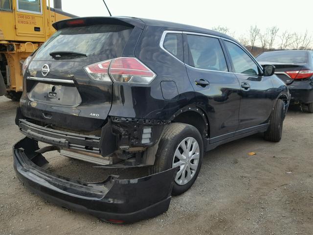 5N1AT2MV2GC780021 - 2016 NISSAN ROGUE S BLACK photo 4